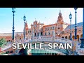 Seville Spain Walking Tour 2024 | 4K