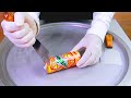 Mirinda And Orange Street Food Around The World ASMR تحدي ميرندا مع البرتقال ا�