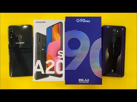 BLU G90 PRO vs Samsung Galaxy A20s