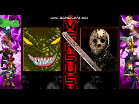 M.U.G.E.N Jason Voorhees vs KIller Croc