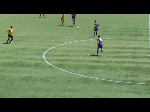 1ª parte U.E.Sant Andreu & C.F.Gavà (Iu Ranera dorsal 10 camiseta azulgrana)