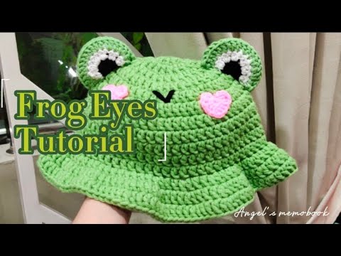 Crochet Frog Eyes Tutorial || How to crochet frog eyes 🐸👀 || Angel's memobook