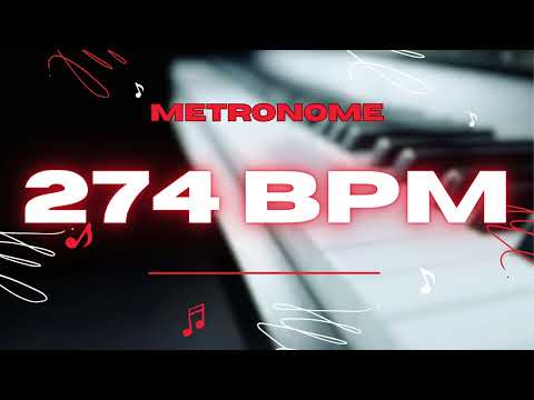 274 BPM - 1 Hour Metronome