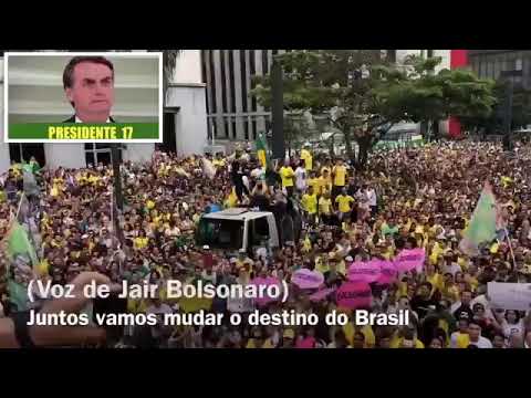 Exclusivo!!! População se emociona ao vê a volta do Mito Bolsonaro