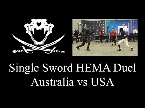 Rob Childs Rapier Vid 80 - Champions Single Sword HEMA Duel