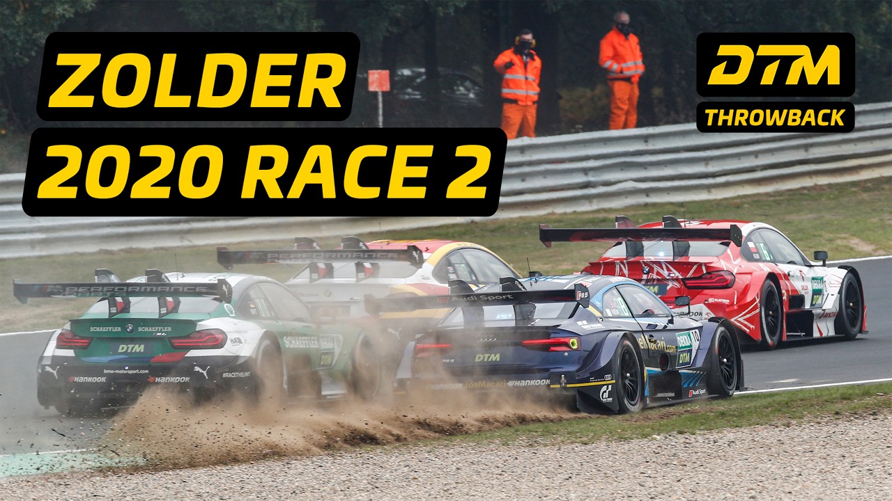 DTM 2020 Re-Live: Zolder I – Race 2 | Chaos, Safety Car Drama & Rast Takes Title Lead!