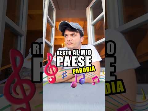 Resto al mio paese 🗣🎵