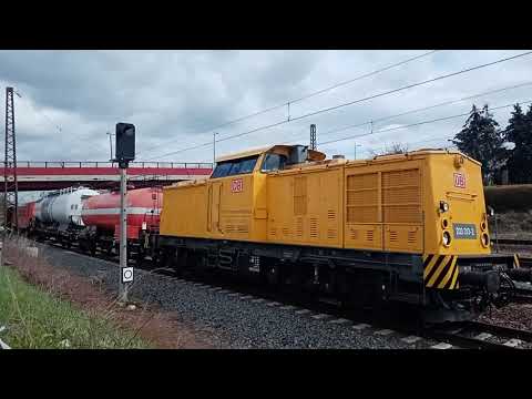 BR 203 313-2 der DB Netz Instandhaltung in Leipzig Wiederitzsch