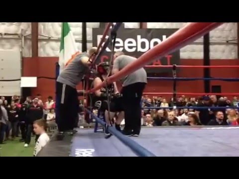 Pam boxing in Quincy