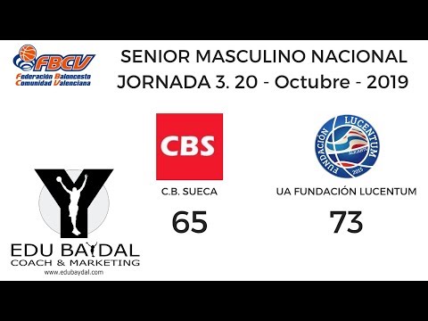 CLUB BASQUET SUECA - UA FUNDACIÓN LUCENTUM BALONCESTO ALICANTE. SENIOR NACIONAL MASCULINO