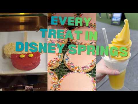 Sugar Overload! BEST Desserts in Disney Springs