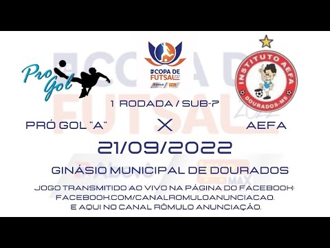 #056 2a Copa Abevê/Leve Max de Futsal - 4° Dia / PRÓ GOL "A" X AEFA