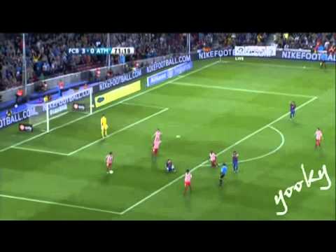 Arrancada impressionante de Lionel Messi