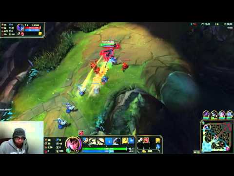 League of legends Gamplay:  How to Quinn vs Nocturne Top