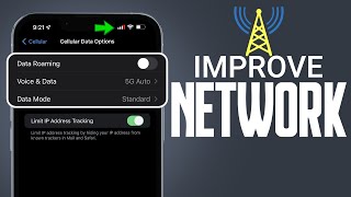 iPhone Tips to improve Network Connection