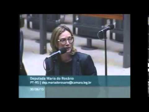 Maria do Rosário sobre a redução da maioridade penal ‪