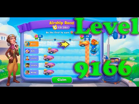 Gardenscapes level 9166