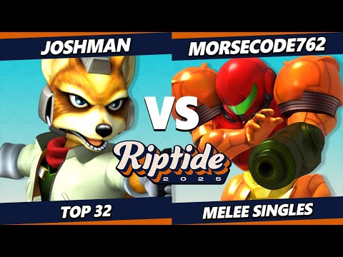 Riptide 2025 - Joshman (Fox) Vs. Morsecode762 (Samus) Smash Melee - SSBM