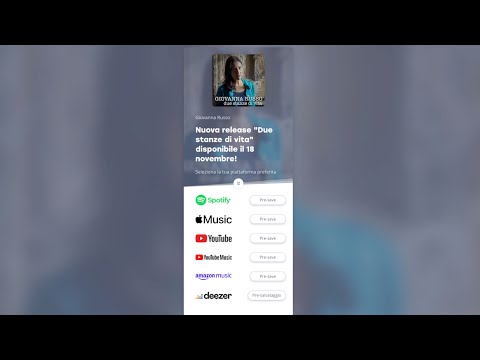 promo DUE STANZE DI VITA, il nuovo singolo di Giovanna Russo