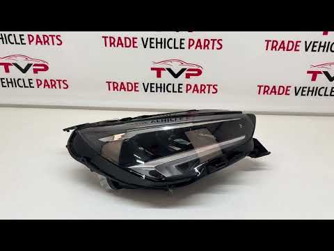 Fits Vauxhall Corsa F 2019-2023 Headlight Headlamp Full LED Driver Side Right video