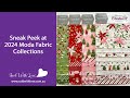 Sneak Peek at the 2024 Moda Fabric Collections!