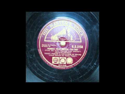 Teddy Foster and his Kings of Swing -  Pennies from heaven