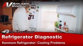 Kenmore Refrigerator Repair - Cooling Problems - Cold Control