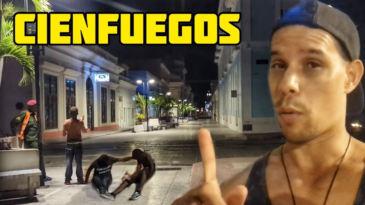 Nightlife in THE GHOST CITY OF CUBA... Cienfuegos.