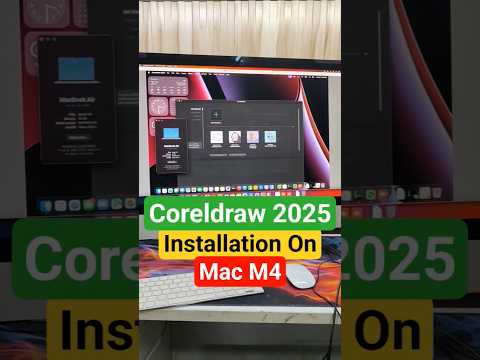 Coreldraw 2025 Installation on Mac M4 | Coreldraw Working On Macbook