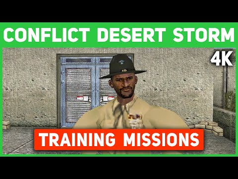 Conflict: Desert Storm - Training Mission - 4K