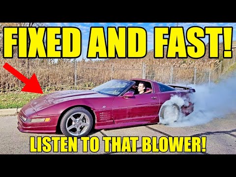 My Supercharged Corvette Broke Again But Fixing It Made It Even Faster & I Found The Previous Owner!