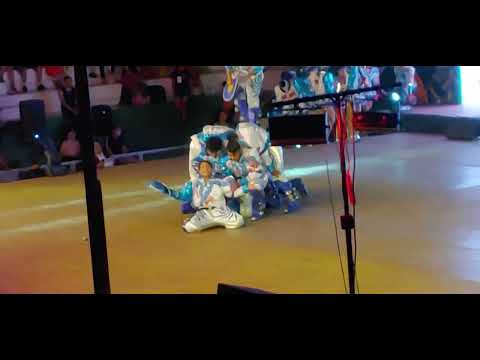 COLEGIO CASTULO CHÁVEZ. baile de saya . festival internacional de danzas folclóricas  santa cruz bol