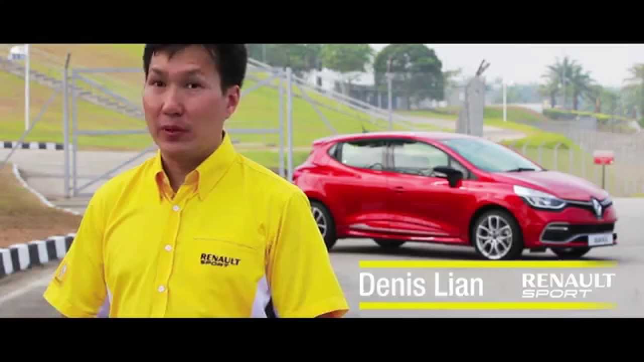 Renault Clio RS 200 EDC Track Drive with Denis Lian, Part 2/2 (Interview Version)