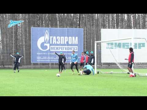 Футбол «Зенит-ТВ»: лучшие моменты открытой тренировки перед «Спартаком»