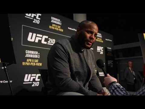 Interview with Daniel Cormier ahead of UFC 210