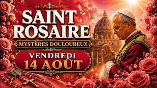 Download lagu SAINT ROSAIRE DU JOUR 🌹 VENDREDI 14 AOÛT ✨ Mystères DOULOUREUX 🙏 CHAPELET DU JOUR mp3