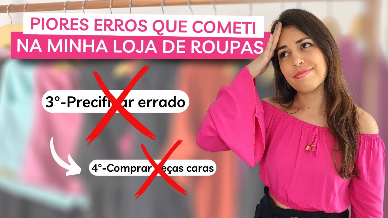 ❌NÃO COMETA ESSES ERROS NA SUA LOJA❌ LISTEI OS PIORES ERROS QUE JÁ COMETI ATÉ HOJE NA MINHA LOJA