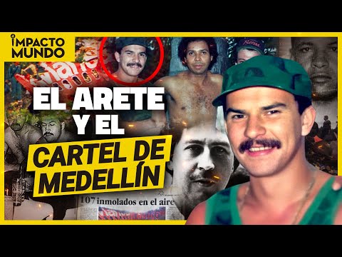 El Arete, [Carlos Mario Alzate Urquijo] uno de los Sicarios de Pablo Escobar