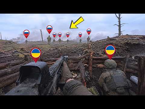 24 Soldiers Breach Russia’s Most Heavily Fortified Trench — 18 Minute Firefight (Real Bodycam)
