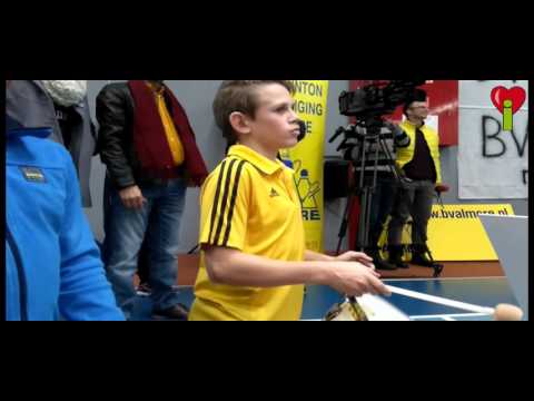 SF Dutch Play Offs badminton 2016 - BV Almere vs DKC