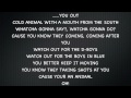 Yelawolf Ft. FeFe Dobson Animal (Lyrics On Screen ...