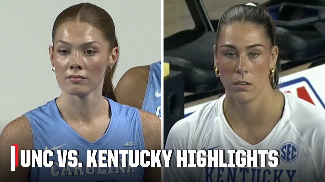 North Carolina Tar Heels vs. Kentucky Wildcats | Showdown at the Net | ESPN College Volleyball