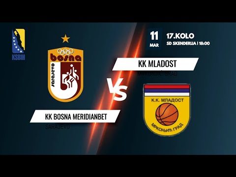 KK Bosna Meridianbet vs KK Mladost - 17. kolo - KSBIH - 2022/2023