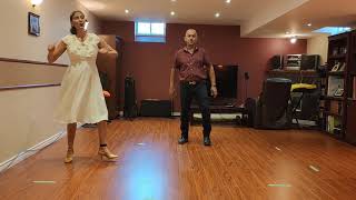 Line Dance: The Hustle - easy Pop party line dance