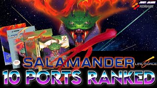 Which Version of Life Force/Salamander Did I Rank No.1? #lifeforce #konami #arcadegames 