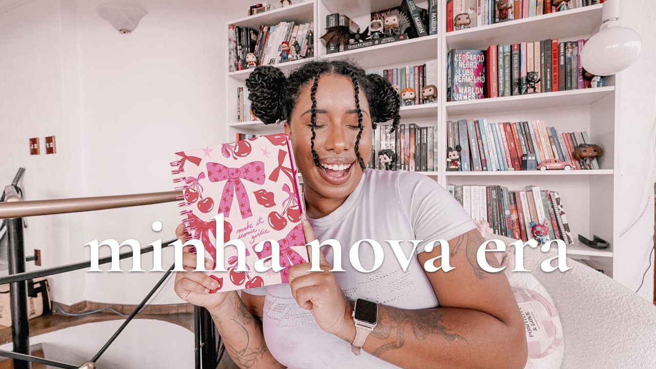 Construindo a nova EU para 2025 | Mostrando meu planner, metas e vision board