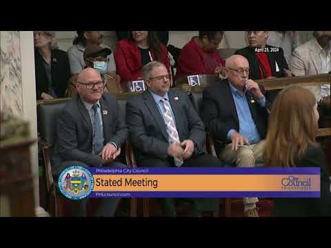 Stated Meeting of Philadelphia City Council 04-25-24