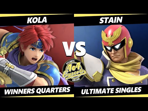 4o4 Smash Night 52 Winners Quarters - Kola (Roy) Vs. Stain (Captain Falcon) SSBU Ultimate Tournament