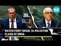 Israeli Envoy Shreds UN Charter, Palestinian Ambassador Gets Emotional At General Assembly | Watch