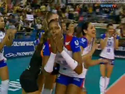 Superliga Feminina de Volei 2011/2012 (semifinal) - Vôlei Futuro 0 x 3 Unilever/Sky - jogo 1